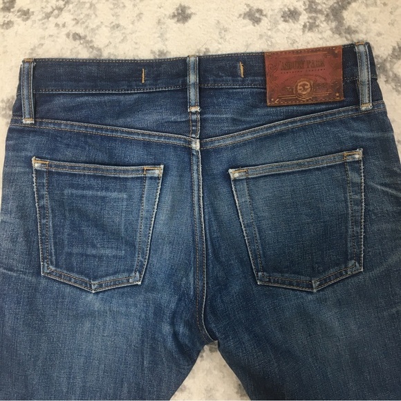 Asbury Park 1877 Boardwalk Straight Distressed Denim Jeans Men’s 29 - Picture 5 of 11